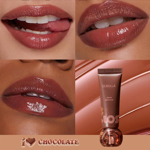 Gloss à lèvres effet miroir en gelée, personnalisé OEM/ODM, waterproof, longue tenue, hydratant, volumisant, cosmétique pour les lèvres, fini brillant - Product Image 4