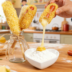 <span class=keywords><strong>HACCP</strong></span> 인증 핫도그 밀가루-길거리 음식을위한 도매 핫도그 믹스 - Product Image 4