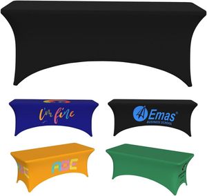 Tovaglia Promozionale Personalizzata in Tessuto Elasticizzato per Fiere Commerciali, Disponibile in 4, 6 e 8 Piedi - Product Image 2