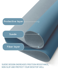 AILONG Tapis de souris gaming 40x90cm en PU/<span class=keywords><strong>PVC</strong></span>, impression personnalisée directe usine, bords cousus, dos antidérapant, anti-rayures, motif dessin animé, en stock - Product Image 3