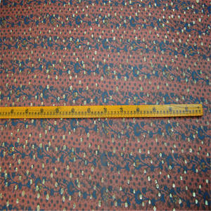 <span class=keywords><strong>Lurex</strong></span> 100% ผ้าไหมสำหรับผู้หญิงเสื้อผ้าเลดี้ขายร้อนส่วนลดกาแฟดอกไม้สีกาแฟผ้าไหมผ้าโลหะ - Product Image 6