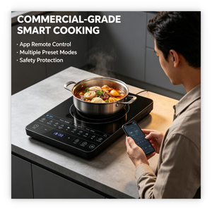 Table de cuisson à induction WiFi IOT sécurisée pour enfants avec arrêt à distance par smartphone - Product Image 6