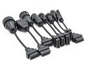 Ensemble complet de voiture 8 pièces câbles de camion compatibles avec le câble <span class=keywords><strong>delphi</strong></span> ds150e tcs cdp pro MVD wow snooper obd2 - Product Image 5