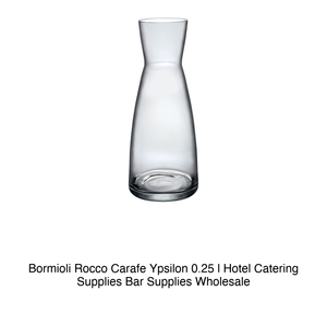 Carafe Ypsilon 0,25 L Bormioli Rocco - Product Image 2