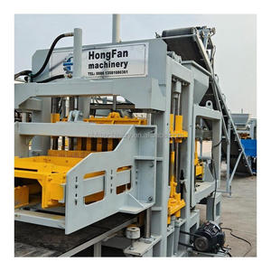 Machine à briques creuses automatique QT4-<span class=keywords><strong>15</strong></span>, 12 000 pièces par 8 heures, machine à blocs <span class=keywords><strong>de</strong></span> terre compressée, machines à fabriquer des briques - Product Image 1