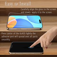 Protection d'écran en verre trempé HD transparent 9H OG pour iPhone 18 17 16 15 14 13 12 11 Pro Max – Vente en gros, haute qualité