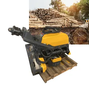 New Diesel Powered Tree Log Cutting Machine Crawler Tree Harvester with Harvester Heads for Farm and Retail Industries