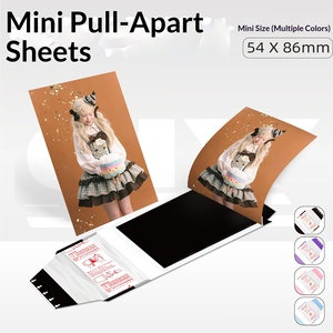 Caja Sorpresa con Pegatinas Despegables de Revelación de Tarjetas en Transmisión en Vivo, Fotos Instantáneas, Mercancía Personalizada de Celebridades y <span class=keywords><strong>Anime</strong></span>, Artículos Otaku con Temática de Conan - Product Image 2