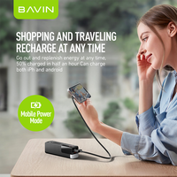BAVIN vente en gros PC1053 5000mah 22.5w charge rapide usb type c chargeur poche de voyage portable petite banque d'alimentation