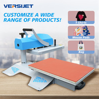 Presse à Chaud Numérique Semi-Automatique Versijet VPM6040 40*60 pour Transfert Thermique sur Vêtements et Impression de T-shirts – Nouvelle Machine à Repasser à Plat
