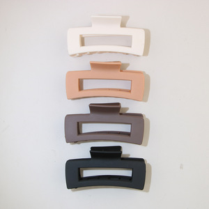Jepit Rambut Silikon Besar Warna Solid Matte 11cm, Anti Selip untuk Wanita dan Gadis Berambut Tebal - Product Image 4