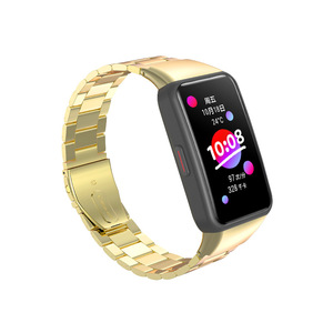 Bracelet de montre en métal pour <span class=keywords><strong>HUAWEI</strong></span> <span class=keywords><strong>band</strong></span> <span class=keywords><strong>6</strong></span>, bracelet en métal pour honour <span class=keywords><strong>band</strong></span> <span class=keywords><strong>6</strong></span> pour ARG-B19 FRA-B19 - Product Image 3