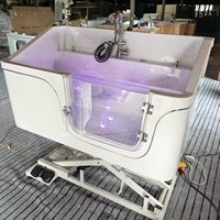 Baignoire SPA pour animaux de compagnie (chats et chiens) avec lumière colorée et fonctions de bain au lait, modèle 2026.2.7