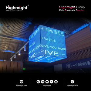 P2.5 Indoor Creative 4 &amp; 5 Sided LED Cube Advertising Display IP65 Rated SDK Function LED Rubik's &amp; <strong>Magic</strong> Cube <strong>Screen</strong> - Product Image 5