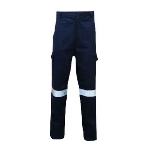 Hi Vis Construction <strong>Pant</strong> Multi-Pocket Work Uniform for Men <strong>Waterproof</strong> <strong>Fluorescent</strong> Stretch Clothes Hi Vis <strong>Safety</strong> <strong>Pant</strong> for Work - Product Image 1