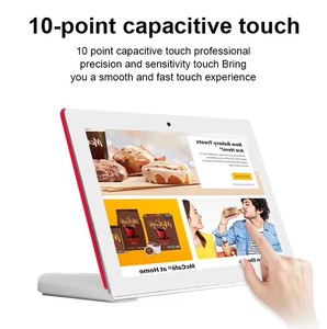 Nouveau kiosque en libre-service de type L, tablette PC Android 10,1 pouces, processeur quadricœur Rockchip, écran tactile capacitif, Wi-Fi, RJ45, POE, NFC - Product Image 2
