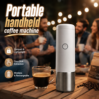 Machine à expresso portable 20 bars, cafetière rechargeable, cadeau de voyage pour les amateurs de café LPPC01-22