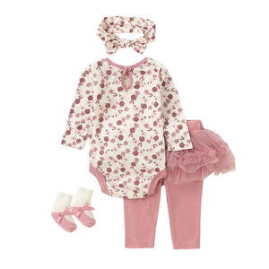 Liquidation vente bébé filles vêtements en vrac concepteur été bébé fille vêtements <span class=keywords><strong>9</strong></span>-12 mois nouveau-né bébé fille vêtements ensembles 0-3 mois - Product Image 2