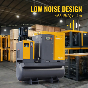 <span class=keywords><strong>Compresseur</strong></span> d'air CE AirHorse AHB-10A AHB-20A 8-16 bar Tout-en-un <span class=keywords><strong>Compresseur</strong></span> d'air à vis Installation Réservoir <span class=keywords><strong>horizontal</strong></span> de <span class=keywords><strong>500L</strong></span> et sécheur - Product Image 5