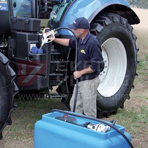 Réservoir <span class=keywords><strong>Adblue</strong></span> Mobile en plastique de <span class=keywords><strong>200l</strong></span> pour le stockage d'urée chimique avec pompe auto-amorçante de 12V réservoir de transfert DEF Portable - Product Image 2