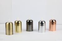 Support de douille E27 en fer avec corps en aluminium, certifié CE, AC 220V, garantie 1 an, pour éclairage suspendu DIY fait maison