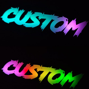 Emblèmes LED RGB personnalisés pour voiture, avec effet de poursuite de couleur, logo lumineux pour voiture, éclairage de marche, étanche pour SUV - Product Image 3