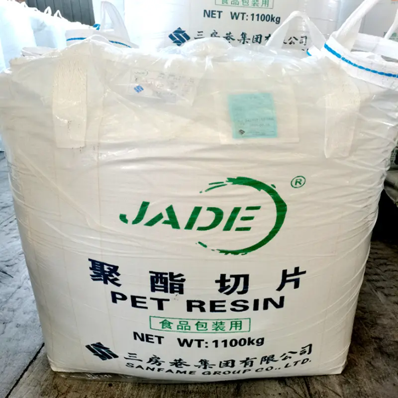 Geri dönüşümlü Pet Resin bakire PET CZ-302 granüller şişe sınıfı Pet Resin Flakes fiyat