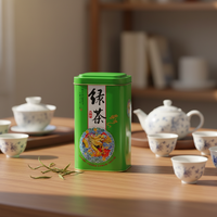 Boîte en métal personnalisée de qualité alimentaire pour thé vert, bonbons, biscuits, café, chocolat – Emballage de qualité supérieure et durable pour la vente en gros