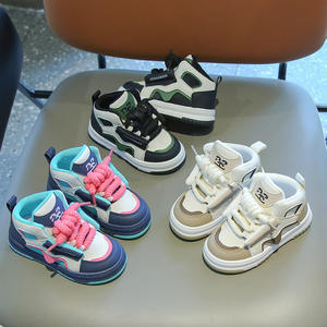 Chaussures de sport pour enfants printemps, baskets montantes respirantes pour garçons et filles, chaussures de loisirs et de course pour bébés - Product Image 4