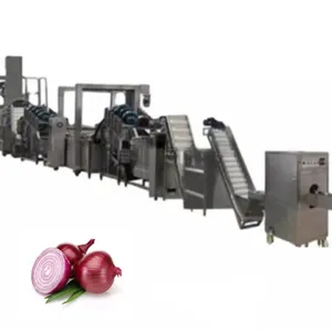 Fully Automatic Onion Processing Plants Onion Rings Deep Processing Production Line for Food Factory