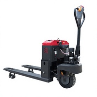 Chariot élévateur électrique tout-terrain 1,5T compact avec pneus tout-terrain pour usage agricole et extérieur