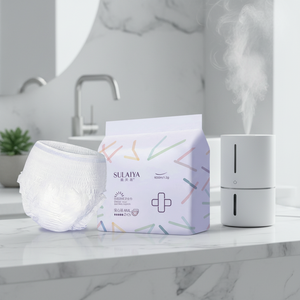 Mujeres que usan pañales panty para damas ropa interior femenina Tipo desechable servilletas sanitarias <span class=keywords><strong>pantalones</strong></span> dama con Período de almohadilla menstrual - Product Image 1