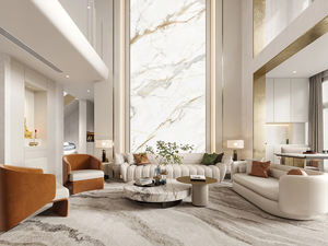 UVコーティング大理石シート<span class=keywords><strong>PVC</strong></span>キッチンキャビネット高光沢大理石<span class=keywords><strong>PVC</strong></span>シャワー壁パネル防水 - Product Image 5