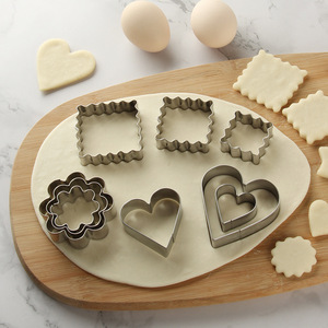 Ensemble de moules à biscuits <span class=keywords><strong>en</strong></span> acier inoxydable de qualité supérieure, trois pièces, offrant des résultats professionnels à un <span class=keywords><strong>prix</strong></span> abordable - Product Image 3