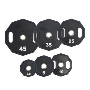 Wholesale Black Bumper <b>Weight</b> Plate for Fitness <b>Training</b> Gym Equipment High Quality Professional Gym Bumper <b>Weight</b> Plate - Product Image 1