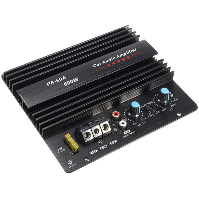 600W Car Subwoofer High-power Amplifier Board Car Audio 12V Original Brand Car Power Amplifier PA-60A