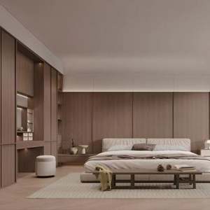 Customizable New Chinese Style Wooden Wardrobe Simple Modern Retro <b>Rattan</b> Cabinet for Home Hotel or Institutional Furniture - Product Image 6