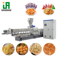 Machine automatique de fabrication de frites, ligne de production complète pour snacks frits, machine à frire les croûtes de riz