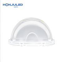Éclairage de rebord de fenêtre en PC PMMA, lentille de lampe à LED, 180 degrés, étanche, transmission lumineuse >90%, résistance au jaunissement, facile à installer