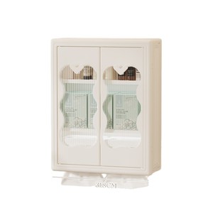Wall Mounted Storage Box Rectangle Dustproof Cover Punch Free Tissue Box Bathroom Storage - Product Image 5