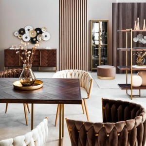 Chaises de restaurant rentables Chaises de salle à manger en tissu doux au toucher <span class=keywords><strong>Chaise</strong></span> de salle à manger confortable - Product Image 2