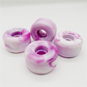 Nuove Ruote per <span class=keywords><strong>Skateboard</strong></span> in Poliuretano 54-56 mm, Colore Sfumato, 55 D 101 <span class=keywords><strong>A</strong></span>, con Design Personalizzato - Product Image 2