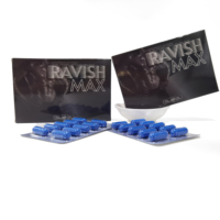 RAVISH Max Capsules de vitalité pour hommes Formule Premium Performance Endurance Énergie Soutien Boîte de 10