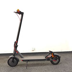 สกู๊ตเตอร์ไฟฟ้า 36V 350W แบบพับได้สองล้อพร้อมโช้คอัพหน้าและหลังสีเทายูนิเซ็กส์ - Product Image 1