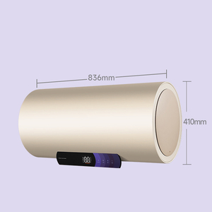 <span class=keywords><strong>Chauffe</strong></span>-<span class=keywords><strong>eau</strong></span> électrique OEM 60L coque métallique murale Installation horizontale modèle de cylindre douches d'hôtel de ménage - Product Image 2