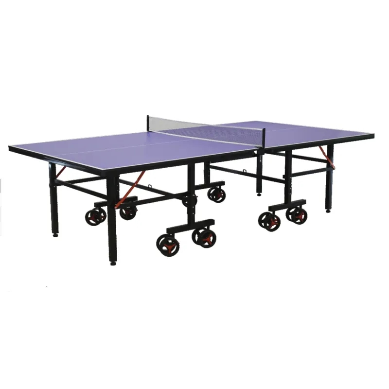 Hot Sale PingPong Aluminum Structure Portable Table Tennis Table Standard 174 Length Tennis Table Indoor Entertainment Facility