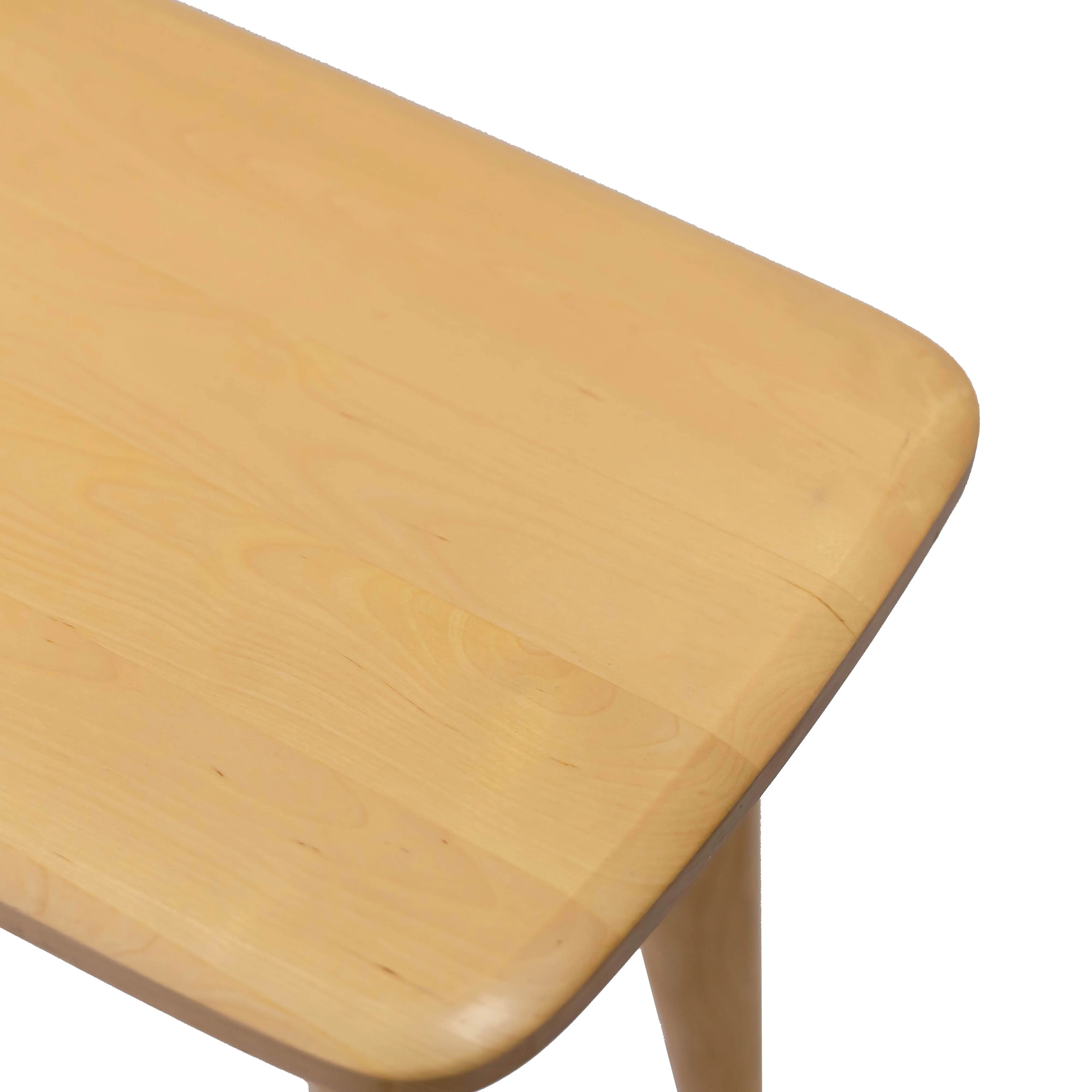 Lange Kirchen bänke solide rustikale rücken freie Holz Schlafzimmer Tisch Design