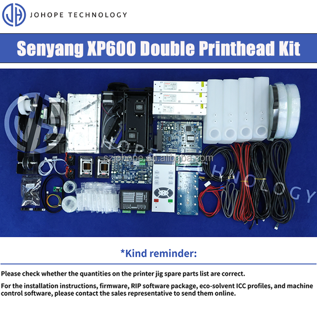 Senyang XP600 Double Printhead Kit DTF Solvent Inkjet Printer Conversion Kit-New High Quality Upgrade