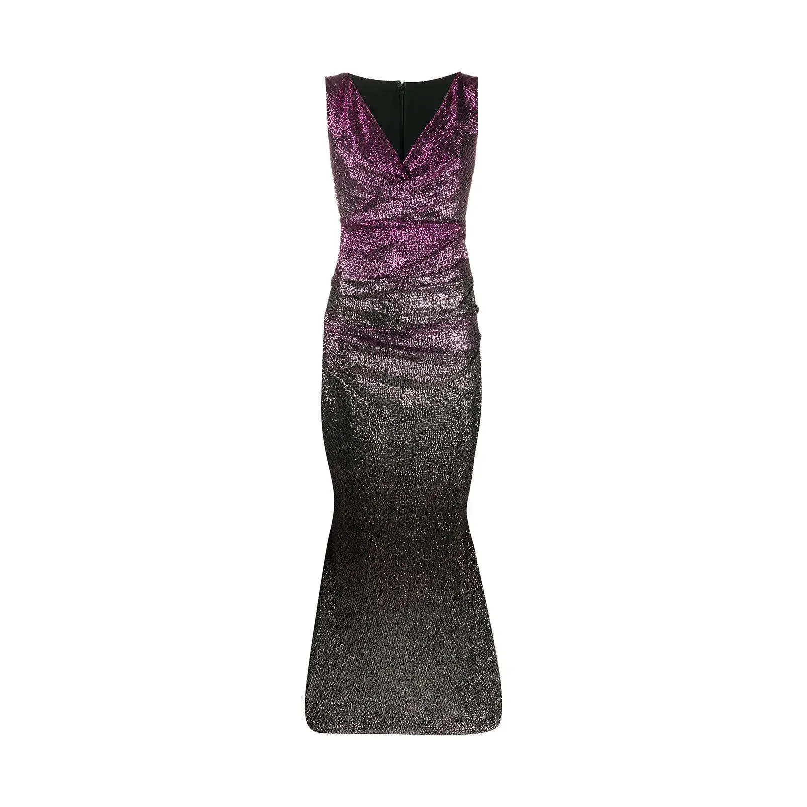 New Arrival Sexy V Neck Maxi Long Party Dresses Formal Ladies Mermaid Shining Sequin Women Evening Dress Elegance Gowns