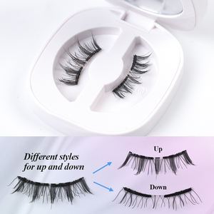 Sin <span class=keywords><strong>pegamento</strong></span> Sin delineador de ojos Juego de <span class=keywords><strong>pestañas</strong></span> postizas magnéticas suaves <span class=keywords><strong>Mejor</strong></span> imán suave <span class=keywords><strong>Pestañas</strong></span> naturales - Product Image 3